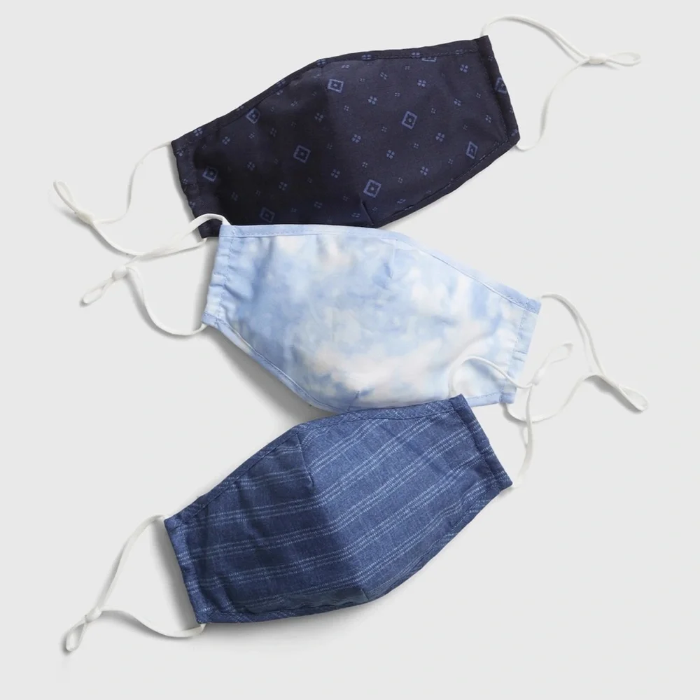 GAP Adult Contour Mask with Filter Pocket (3-Pack)